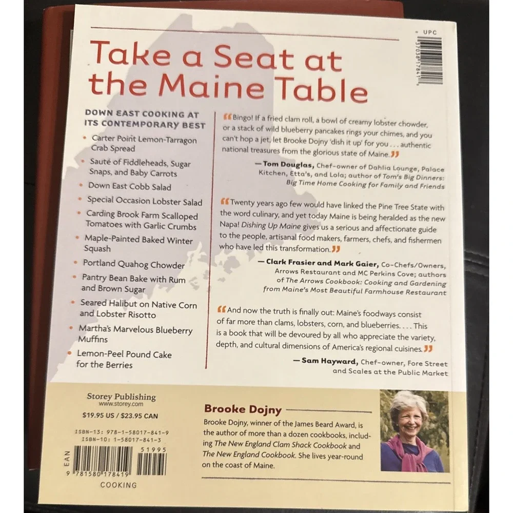 Dishing Up Maine Cookbook Brooke Dojny 165 Recipes Down East Flavors‎